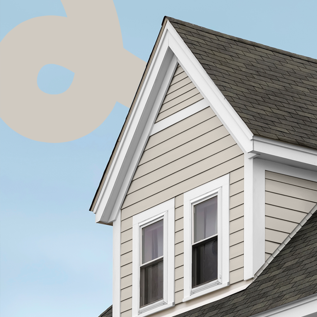 Exterior Of House Painted With a Trendy Gray