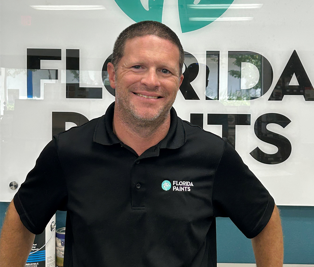 East Bradenton Paint Store Manager Derek Dishong