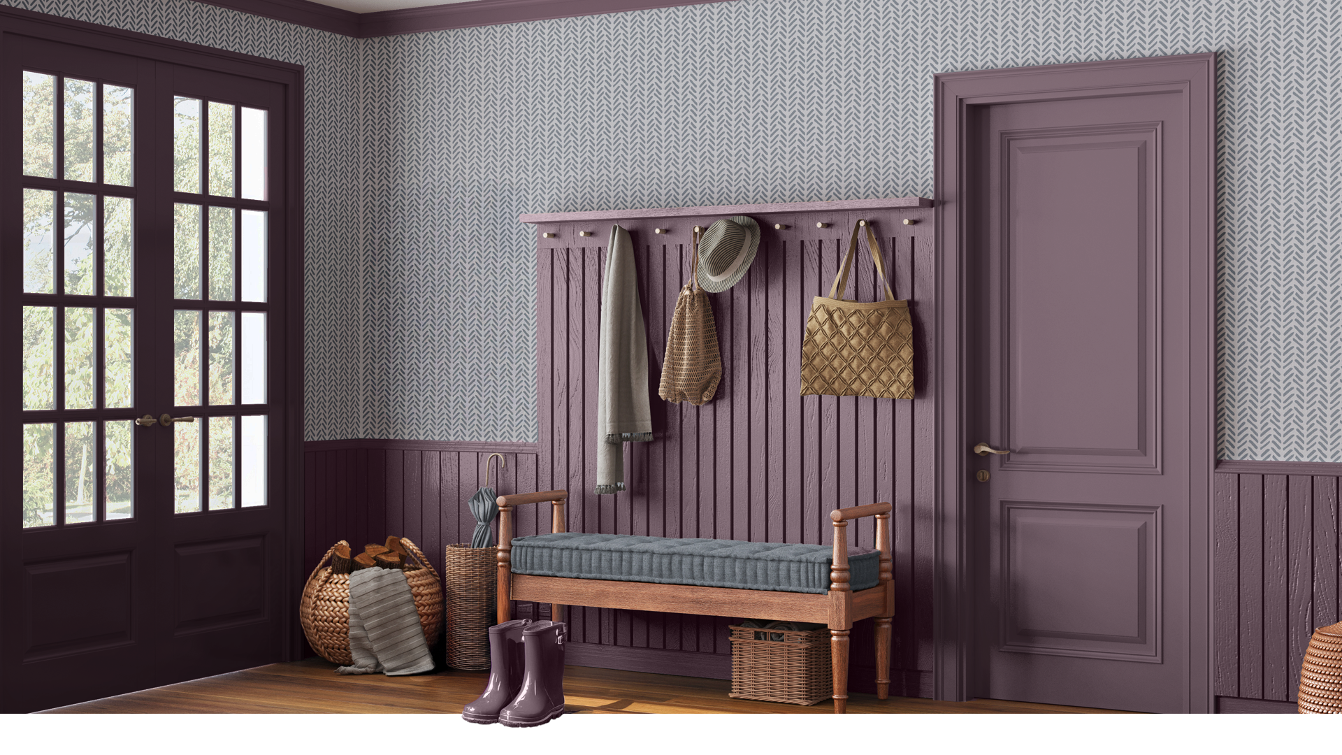 color of the year 2026 being used in mud room